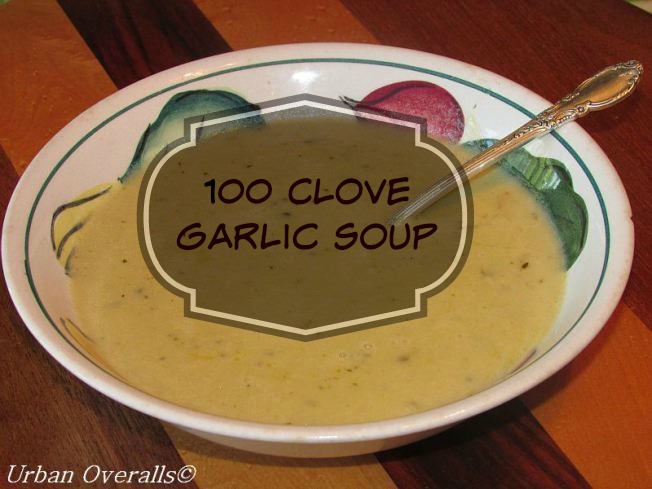 100 clove garlic soup